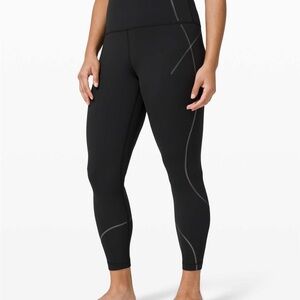 Lululemon Align High-Rise Pant 25" Gold and Black